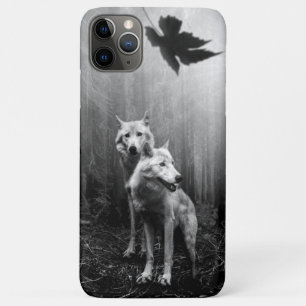 Case-Mate iPhone Case Loups merveilleux Noir et Blanc Leaf nous seul