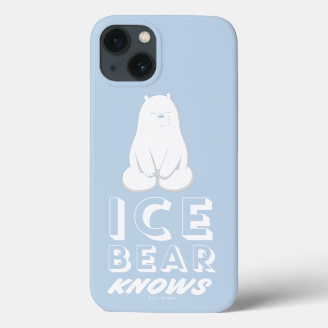 Coques Case-Mate iPhone L'Ours De Glace Connaît (Verso)