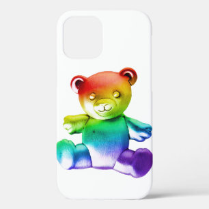 Case-Mate iPhone Case L'ours en peluche en métal brossé SlipperyJoe's dé