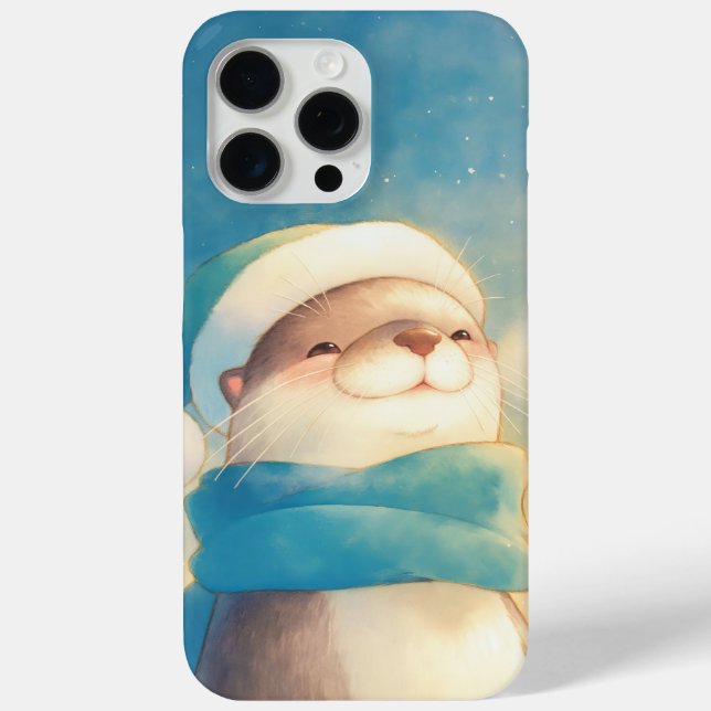 Coques Case-Mate iPhone Loutre joyeuse (Verso)