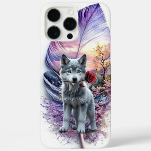 Coque iPhone 16 Pro Max Louveteau & Plume