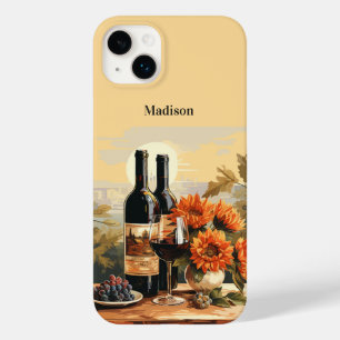 Coque Case-Mate iPhone Louveur de vin Monogramme personnalisé