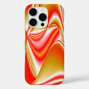 Coque iPhone 16 Pro Love and Gold Abstrait 3D Rainbowart