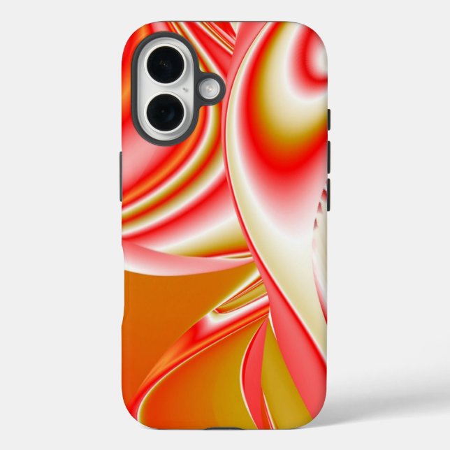 Coques Case-Mate iPhone Love and Gold Abstrait 3D Rainbowart (Verso)