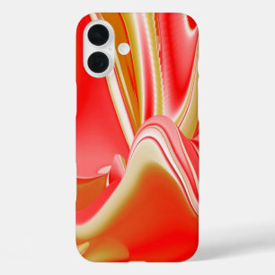 Coque Pour iPhone 16 Plus Love and Gold Abstrait 3D Rainbowart