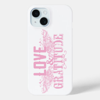 Coque Case-Mate iPhone Love and Gratitude Cell Phone Case