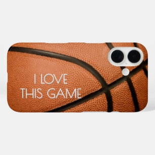 Coque Pour iPhone 16 Love Basketball Jeu