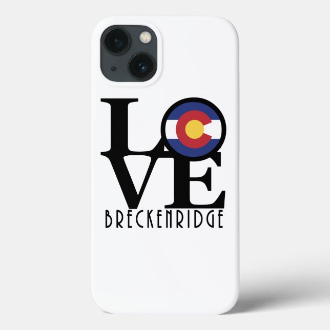 Coques Case-Mate iPhone LOVE Breckenridge (Verso)