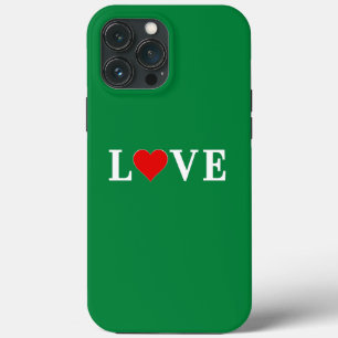 Case-Mate iPhone Case LOVE, Coeur, Typographie, Basé Sur Le Texte, Minim