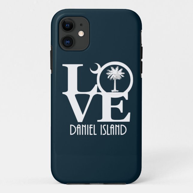 Coques Case-Mate iPhone LOVE Daniel Island SC (Dos)