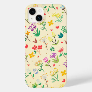 Coque Case-Mate iPhone Love Garden Fleurs et Coeurs de printemps