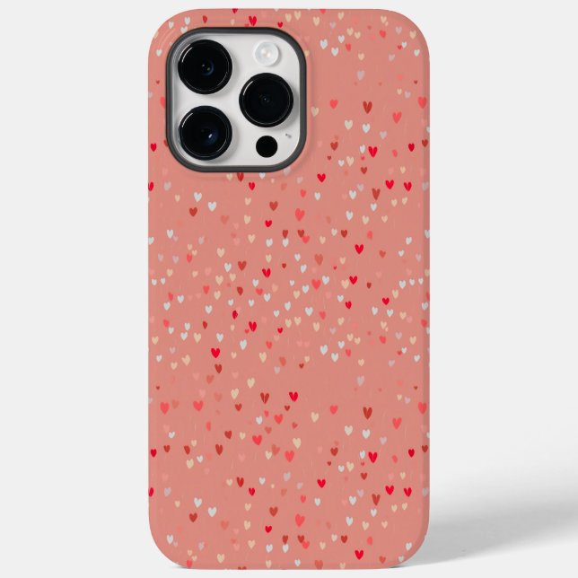 Coques Case-Mate iPhone Love Hearts Valentine (Verso)