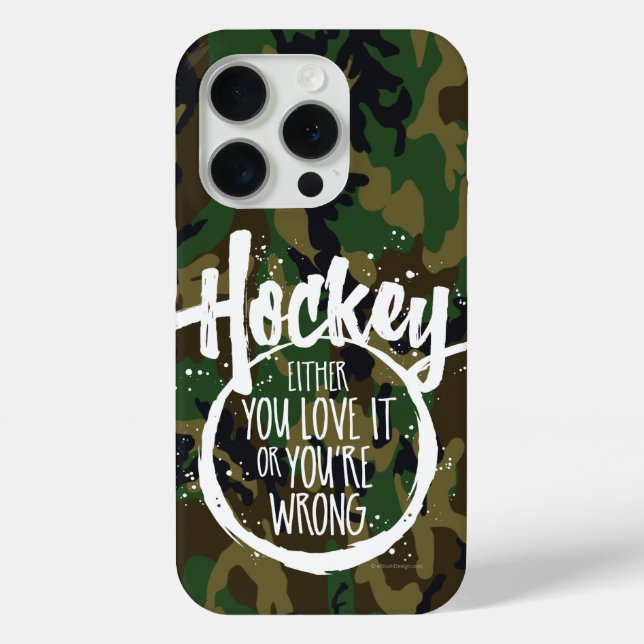 Coques Case-Mate iPhone Love Hockey (Verso)
