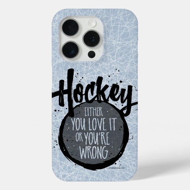 Coques Case-Mate iPhone Love Hockey (Verso)