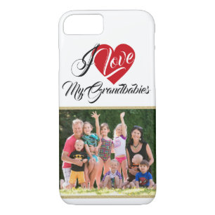 Coques Pour iPhone Love My Grandbabies with Photo