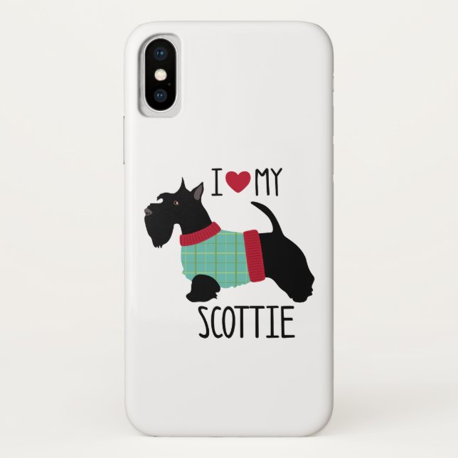 Coques Case-Mate iPhone Love Scottie (Dos)