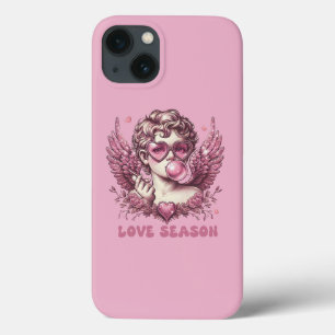 Case-Mate iPhone Case Love-Struck Cupid avec lunettes roses et gomme à b