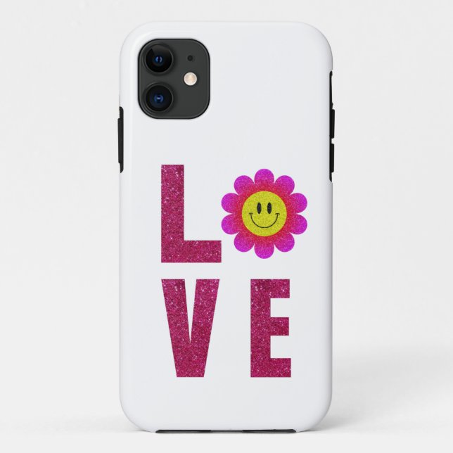 Coques Case-Mate iPhone Love Sunflower (Dos)