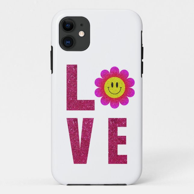 Coques Case-Mate iPhone Love Sunflower (Dos)