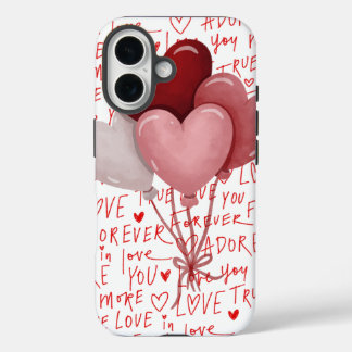 Coque Pour iPhone 16 Love Vibes Case Apple iPhone 16
