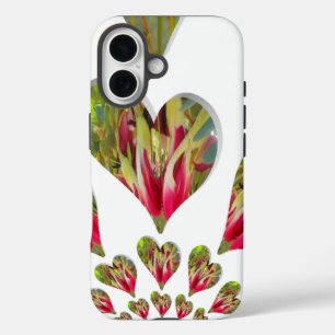 Coque Pour iPhone 16 Lovely Hearts Humanitarian Day Le monde a besoin d