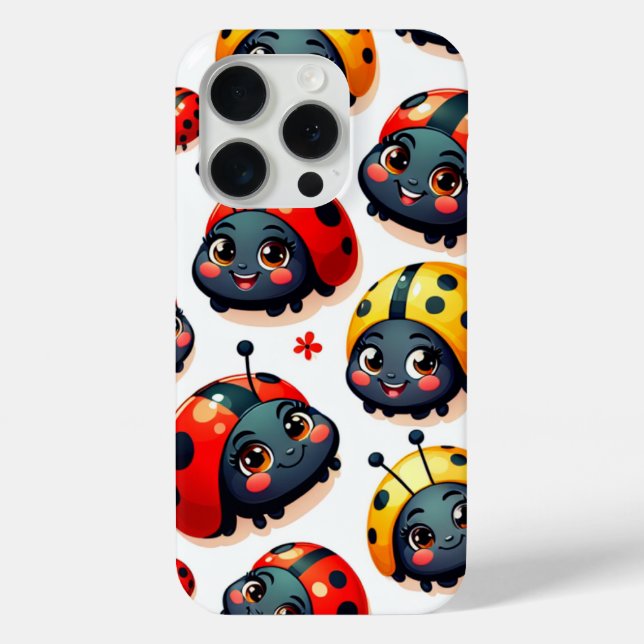 Coques Case-Mate iPhone Lovely Ladybugs (Verso)