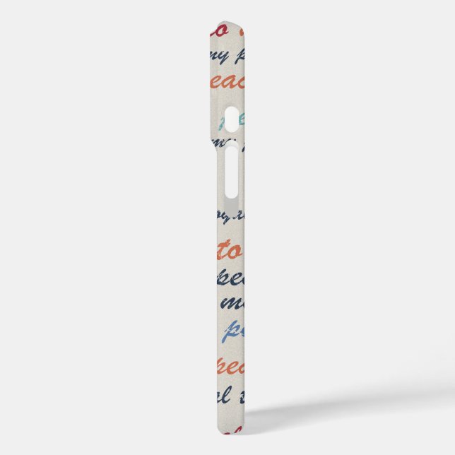 Coques Case-Mate iPhone Loyal to My Peace  iPhone Cases 16 (Verso / Gauche)