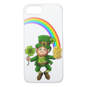 Coque Case-Mate iPhone Lucky Bitcoin Rainbow Leprechaun