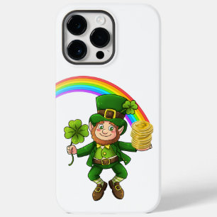 Coque Case-Mate iPhone Lucky Bitcoin Rainbow Leprechaun