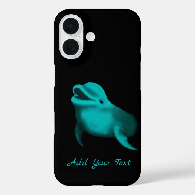 Coques Case-Mate iPhone Lucky Dolphin - Ajouter votre texte (Verso)