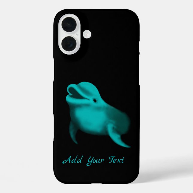 Coques Case-Mate iPhone Lucky Dolphin - Ajouter votre texte (Verso)