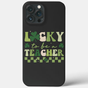 Case-Mate iPhone Case Lucky To Be Teacher Super Retro St Patrick's Day