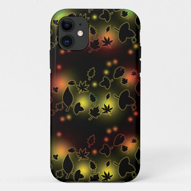 Coques Case-Mate iPhone Lueur de feuillage d'automne (Dos)