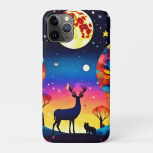 Case-Mate iPhone Case Lueur de nuit forestière