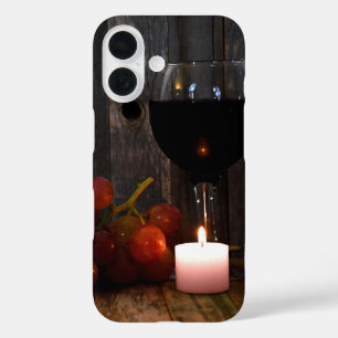Coque Pour iPhone 16 lueur de vin