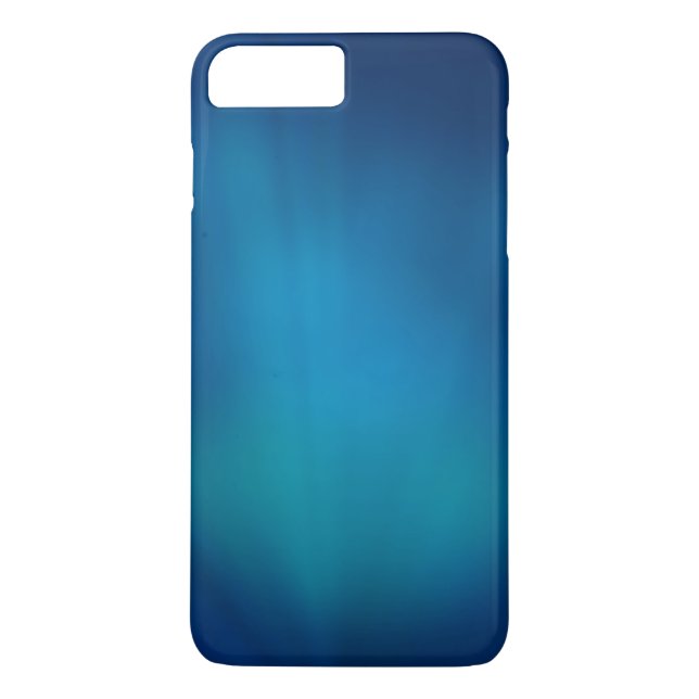 Coques Case-Mate iPhone Lueur profonde bleue sous-marine (Dos)