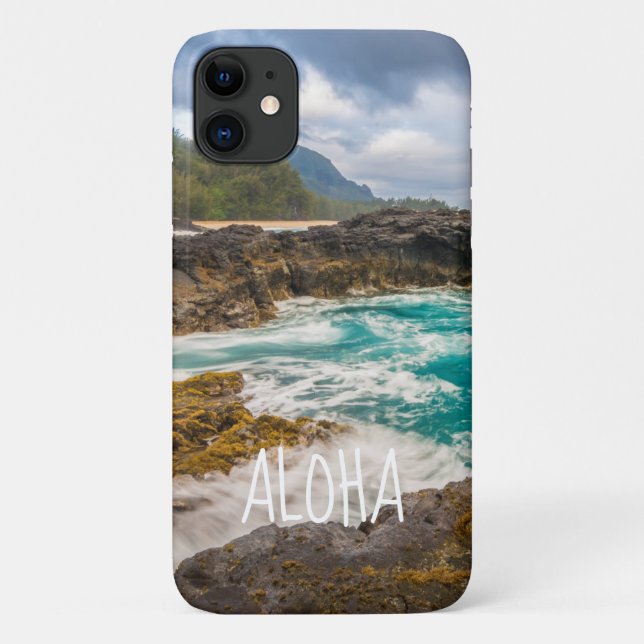Coques Case-Mate iPhone Lumaha'i Beach, Kauai, Hawaii (Dos)