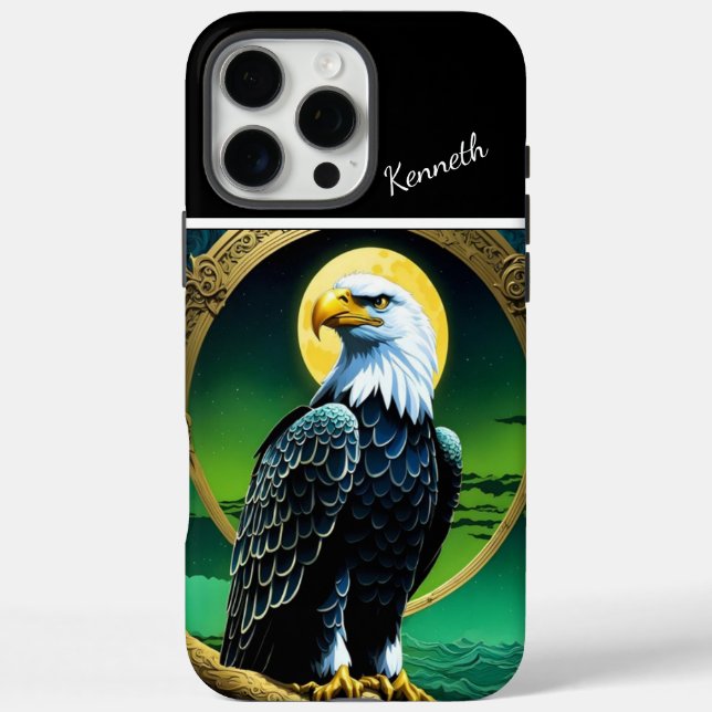 Coques Case-Mate iPhone Lumière Aigle Douce D'Une Pleine lune (Verso)