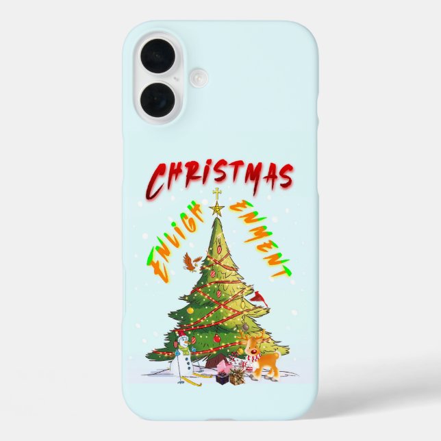 Coques Case-Mate iPhone Lumière de Noël (Verso)