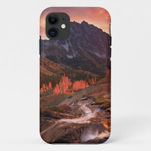 Coque iPhone 11 Lumière d'octobre sur le bassin de phare