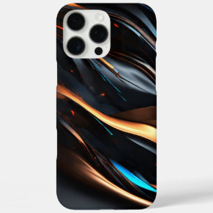 Coque iPhone 16 Pro Max Lumière d'or et teintes de minuit"