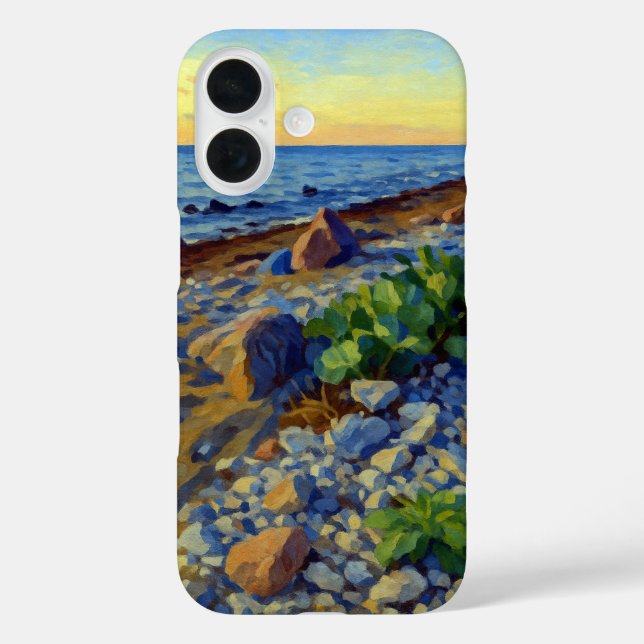 Coques Case-Mate iPhone Lumière du soir sur la côte de Vormsi (Verso)