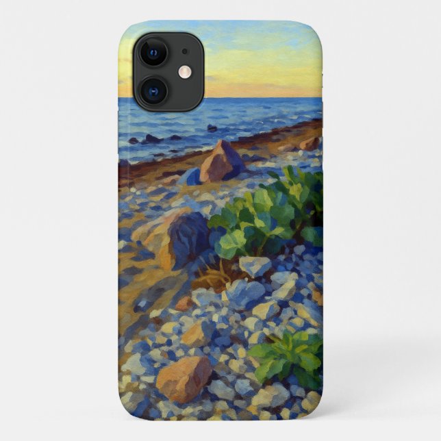 Coques Case-Mate iPhone Lumière du soir sur la côte de Vormsi (Dos)