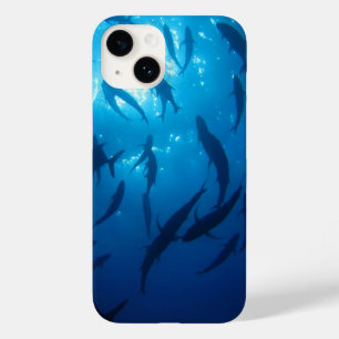 Coque Case-Mate iPhone Lumière du soleil sous le fond marin de poisson