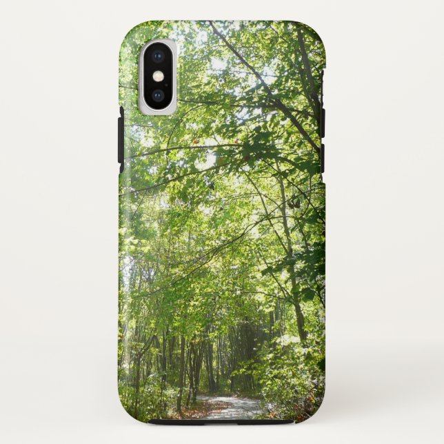 Coques Case-Mate iPhone Lumière du soleil sur le chemin en bois au Centenn (Dos)