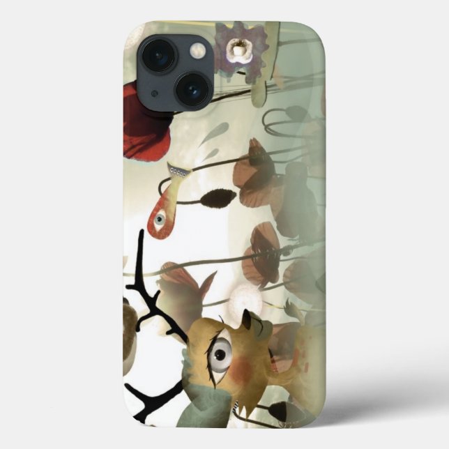 Coques Case-Mate iPhone Lumière lunatique et transparence Cerf (Verso)