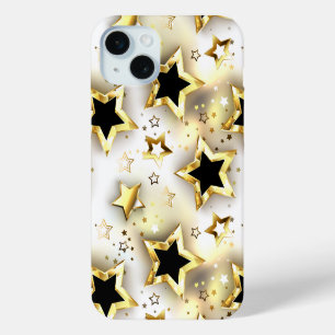 Coque Case-Mate iPhone Lumière transparente avec étoiles or