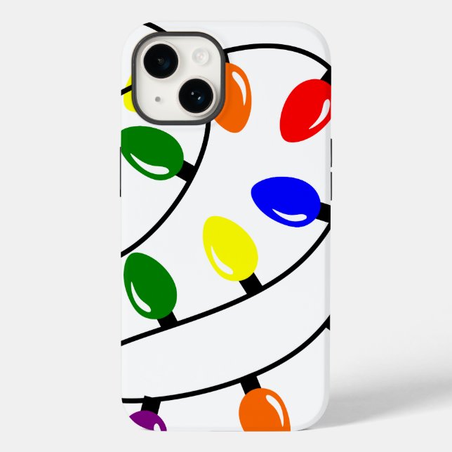 Coques Case-Mate iPhone Lumières à carreaux (Verso)