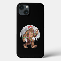 Lumières de sapin de Noël Bigfoot Santa Xmas Sasqu