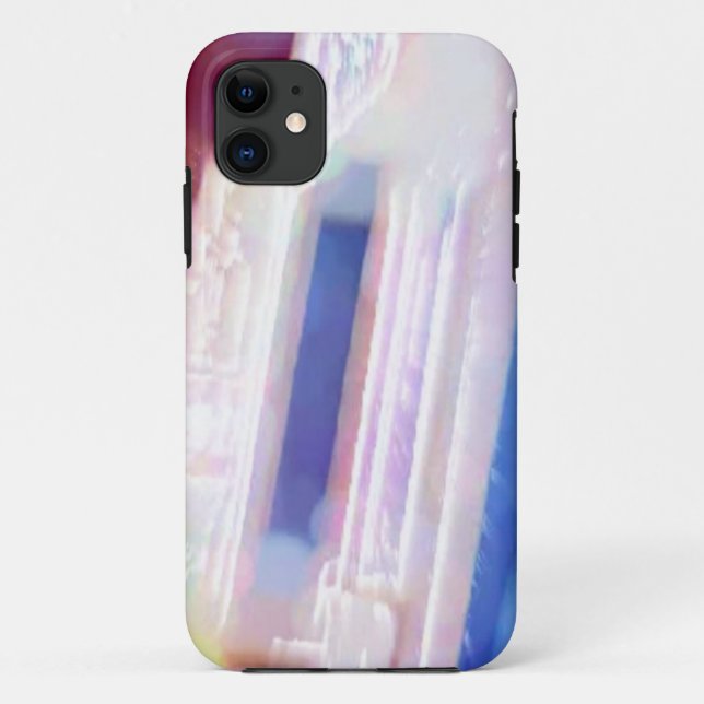 Coques Case-Mate iPhone Lumières de ville floues abstraites (Dos)